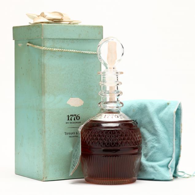 1776-whiskey-by-seagram-with-tiffany-decanter