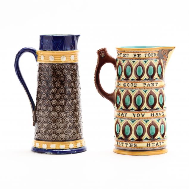 two-wedgwood-majolica-vessels-for-liquids