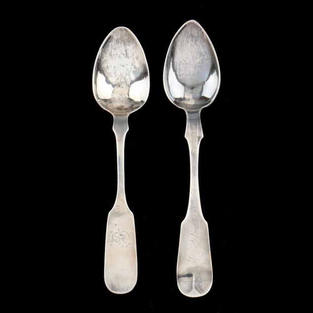 pair-of-north-carolina-coin-silver-teaspoons-mark-of-john-vogler