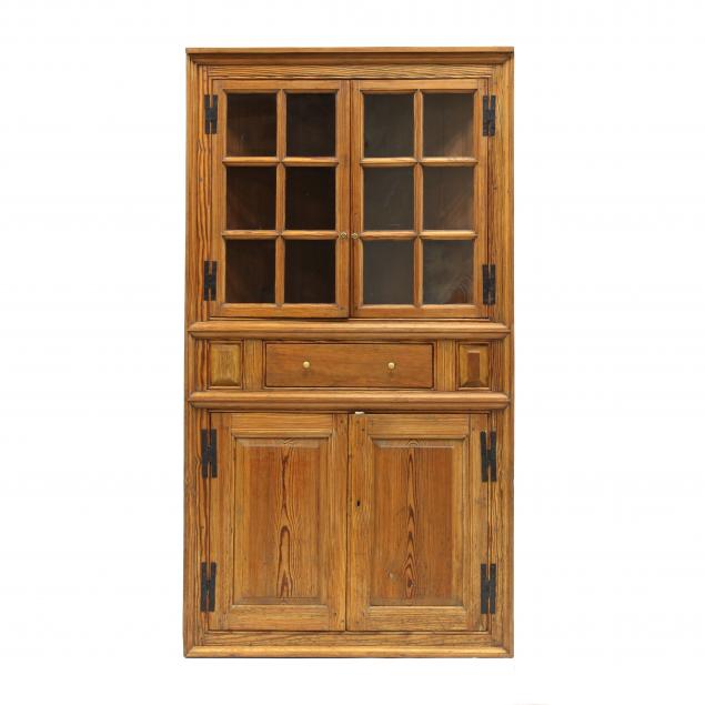 antique-virginia-architectural-paneled-corner-cupboard