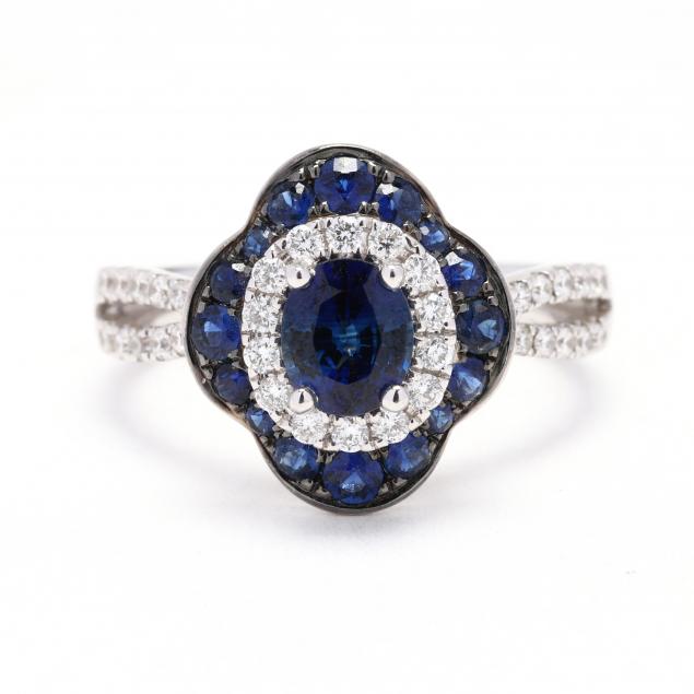 white-gold-sapphire-and-diamond-ring