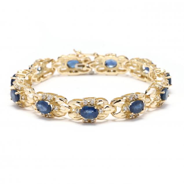 gold-sapphire-and-diamond-bracelet