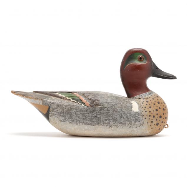 James Stutz (TX), Green Winged Teal (Lot 4194 - Sporting Art AuctionFeb ...