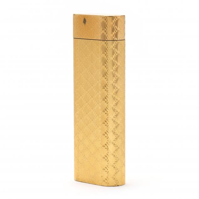 vintage-gold-plated-lighter-cartier