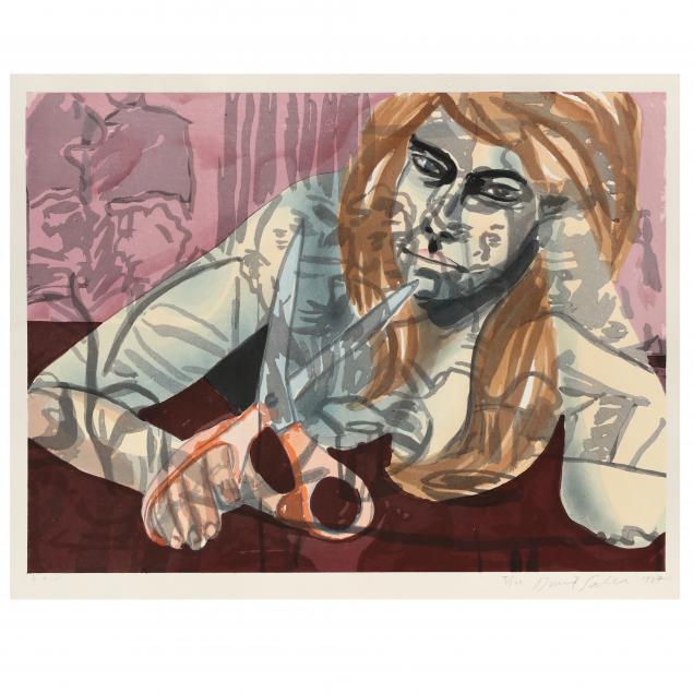 david-salle-american-b-1952-i-portrait-with-scissors-and-nightclub-i