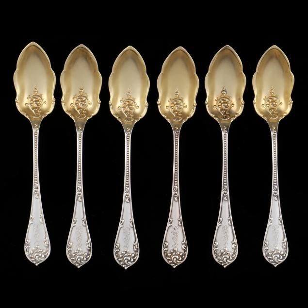 six-towle-i-rustic-i-sterling-silver-fruit-spoons