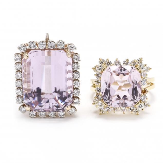 gold-kunzite-and-diamond-ring-and-enhancer