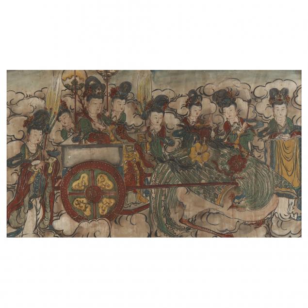 chinese-school-painting-of-xi-wangmu-and-servants