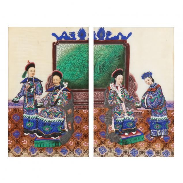 A Pair of Very Fine Chinese Pith Paintings (Lot 1049 - Asian Art ...