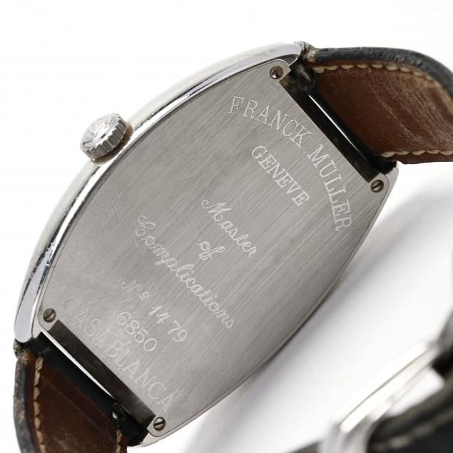 Gent's Stainless Steel Casablanca Watch, Franck Mueller (Lot 2297 ...