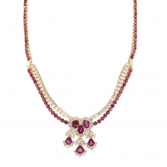 gold-ruby-and-diamond-necklace