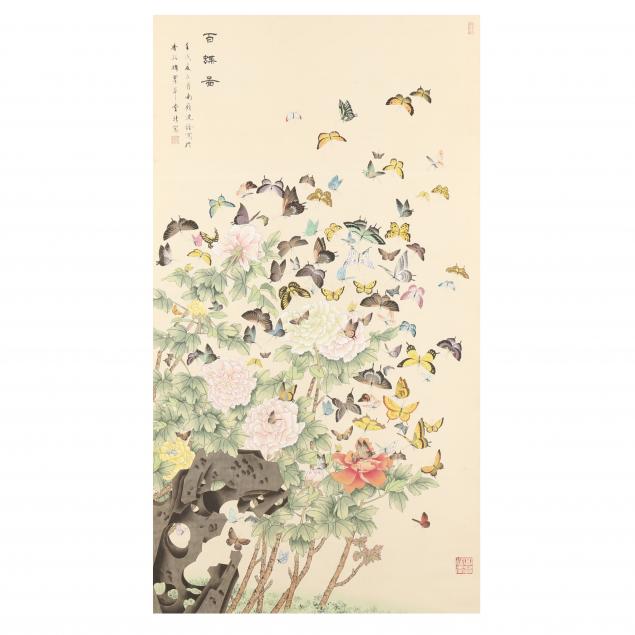 a-chinese-painting-of-one-hundred-butterflies