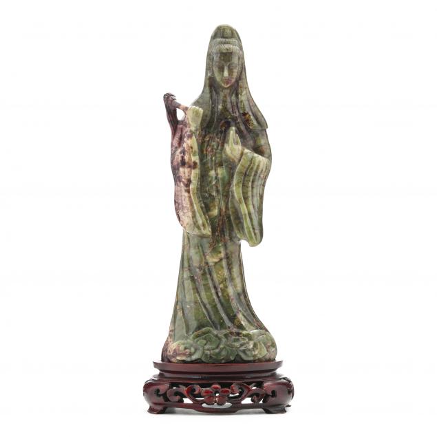 a-chinese-carved-hardstone-figure-of-guanyin