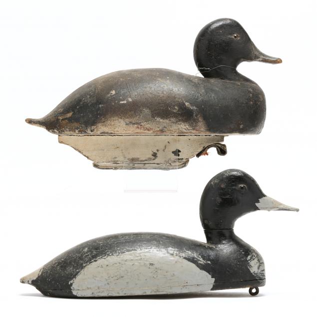 pair-of-bluebill-decoys