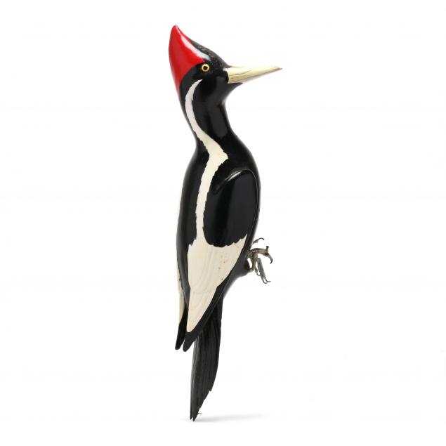 large-decorative-ivory-billed-woodpecker