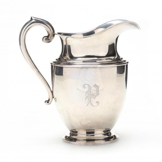 a-sterling-silver-water-pitcher-by-preisner