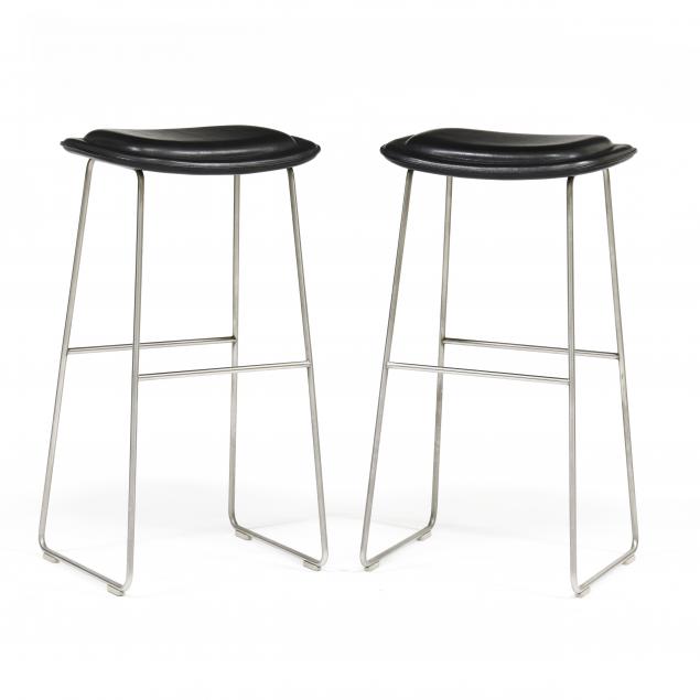 pair-of-modernist-leather-barstools