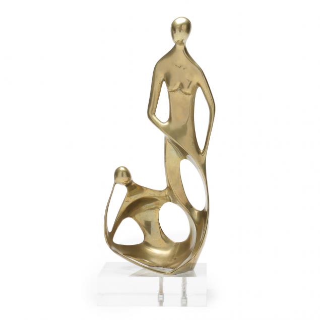 a-mid-century-abstract-figural-bronze-and-lucite-sculpture