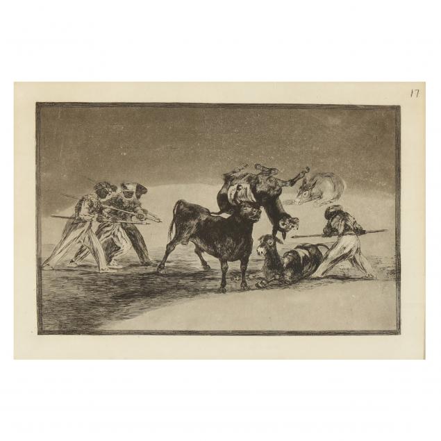 francisco-goya-spanish-1746-1828-i-palenque-de-los-moros-hecho-con-burros-para-defenderse-del-toro-embolado-the-moors-use-donkeys-as-a-barrier-to-defend-themselves-against-the-bull-whose-horns-have-been-tipped-with-balls-i