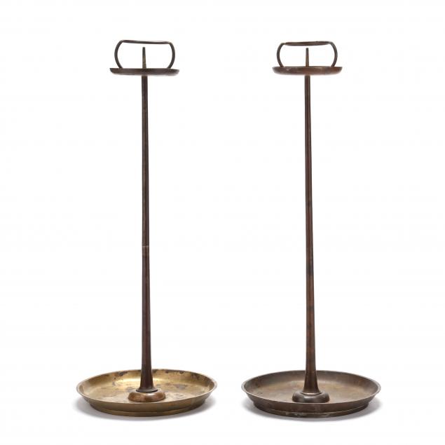 a-pair-of-tall-japanese-bronze-temple-candle-stick-holders