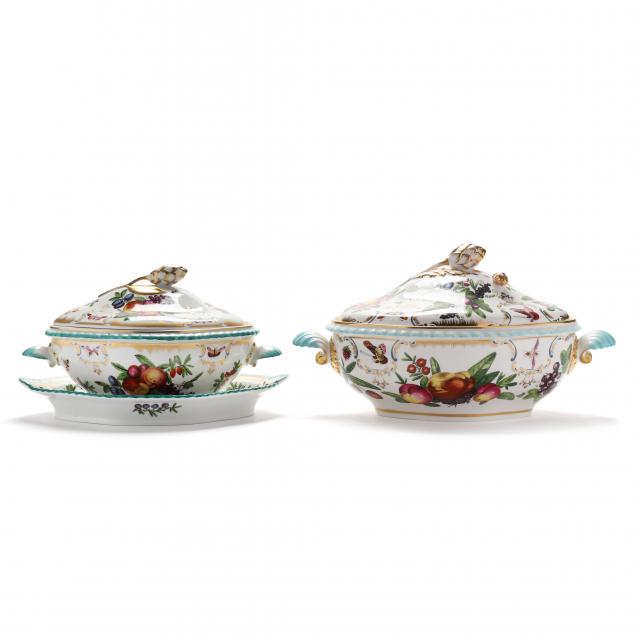 mottahedeh-i-duke-of-gloucester-i-two-tureens-one-with-underplate