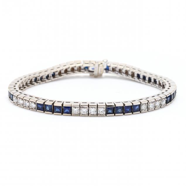 white-gold-sapphire-and-diamond-line-bracelet-retailed-by-henry-birks-sons