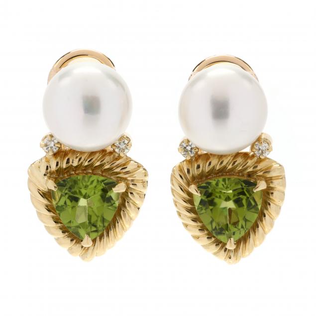 gold-south-sea-pearl-and-peridot-earrings