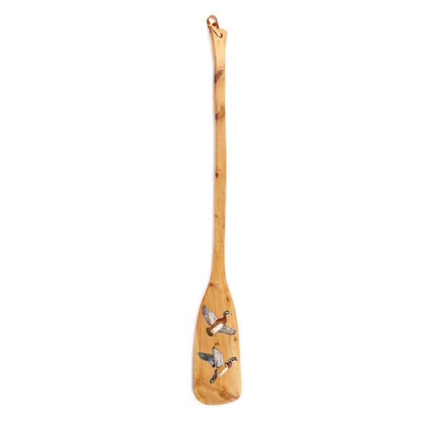 duane-raver-nc-1927-2022-wood-ducks-on-paddle