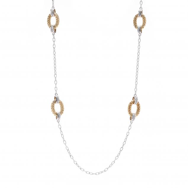 sterling-silver-gold-plated-and-cubic-zirconia-station-necklace-charles-garnier