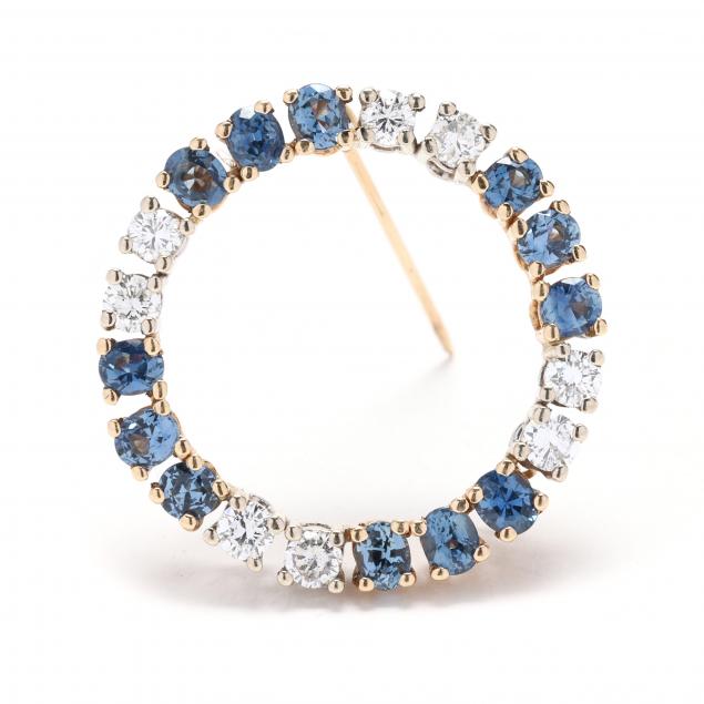 bi-color-gold-sapphire-and-diamond-circle-brooch