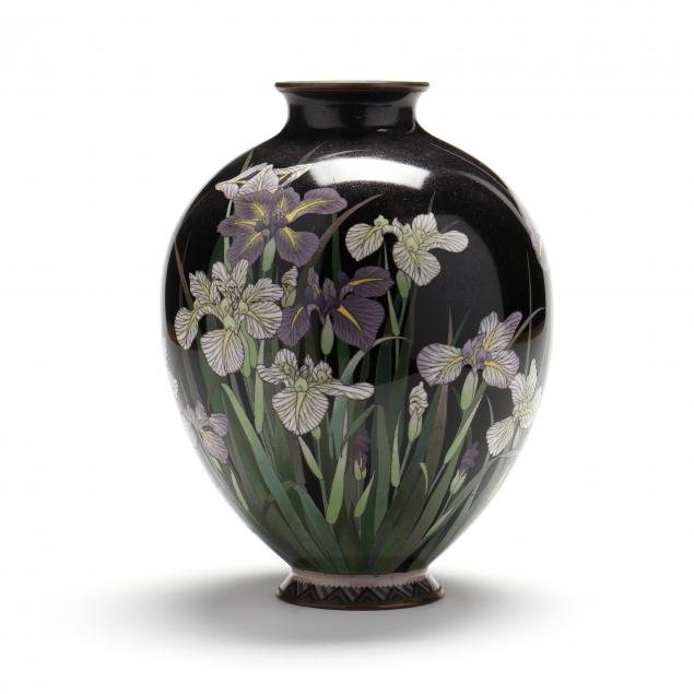 a-japanese-cloisonne-vase-with-irises