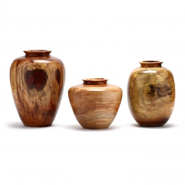 earl-pal-powell-american-20th-century-three-contemporary-turned-wood-vessels