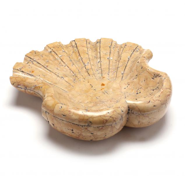 a-continental-carved-stone-shell-form-basin