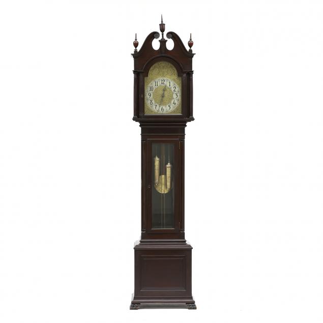 edwardian-mahogany-tall-case-clock