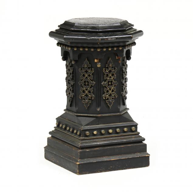 antique-continental-carved-and-painted-pedestal