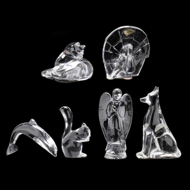 six-baccarat-crystal-figures