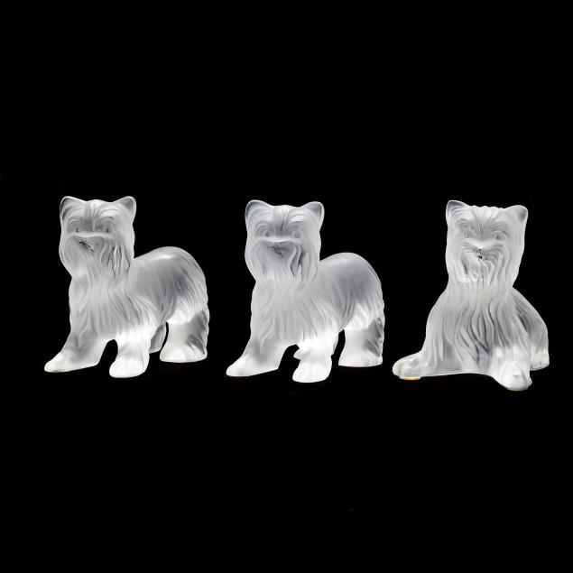 three-lalique-crystal-yorkshire-terriers