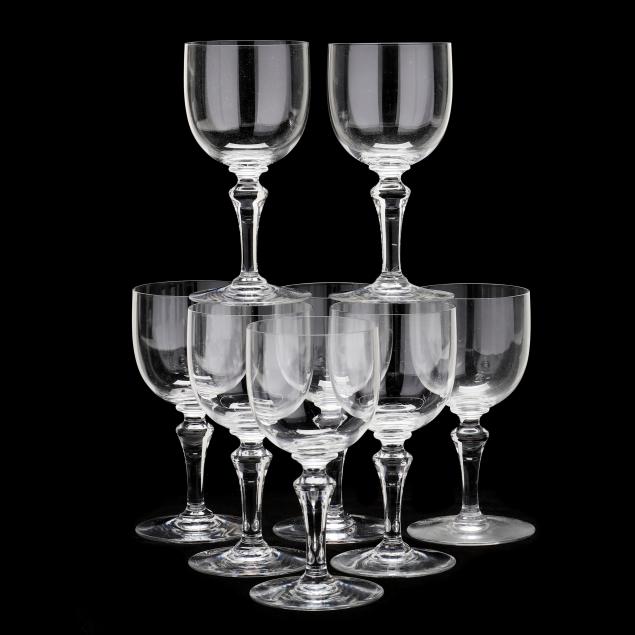 eight-baccarat-crystal-i-normandie-i-stems