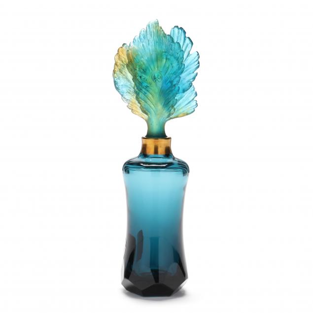 daum-i-fleur-de-paon-prestige-i-glass-perfume-bottle