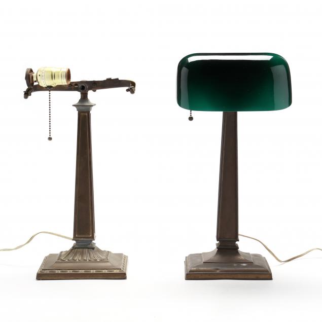 two-h-g-mcfaddin-co-emeralite-desk-lamps