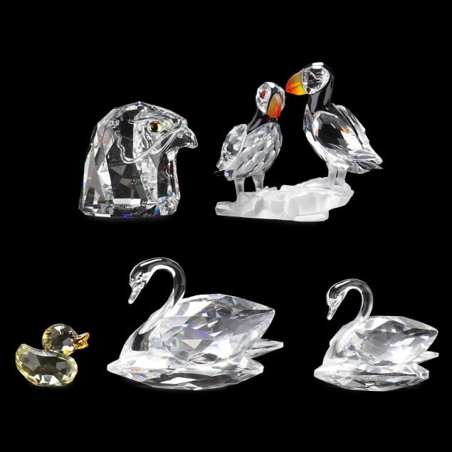 swarovski-collection-of-crystal-bird-figures