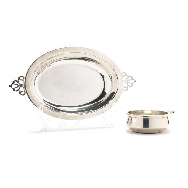 an-american-sterling-silver-porringer-and-vegetable-bowl