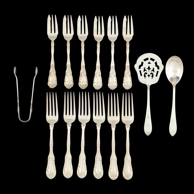 collection-of-sterling-silver-flatware-by-dominick-haff