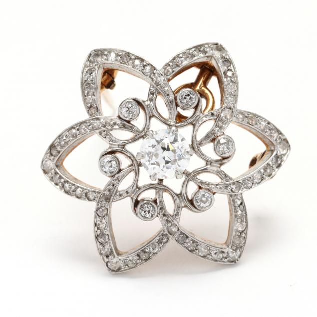 platinum-topped-gold-and-diamond-star-brooch-pendant-e-m-gattle-co