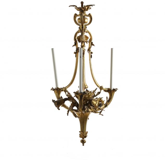 belle-epoque-gilt-bronze-three-light-floral-chandelier