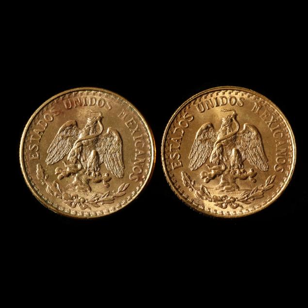 mexico-two-2-bu-1945-2-peso-gold-coins