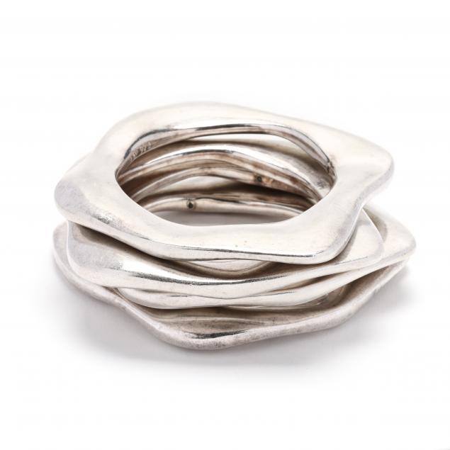 set-of-four-sterling-silver-clad-bangles-simon-sebbag-designs