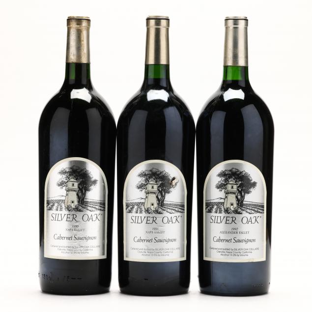 1990-1991-1992-silver-oak-magnums