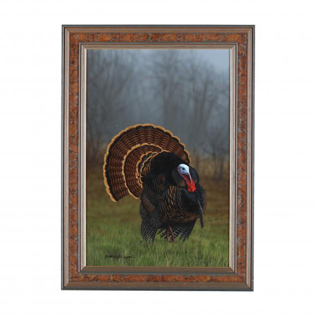 richard-clifton-american-b-1961-i-strut-turkey-i