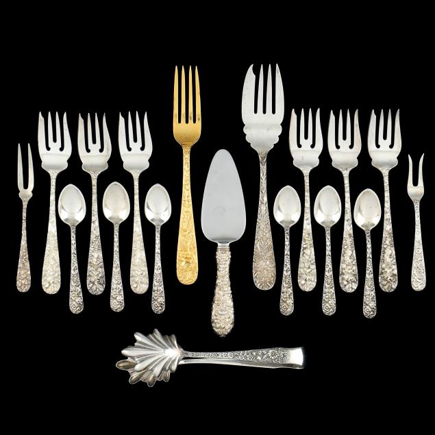 a-collection-of-baltimore-repousse-sterling-silver-flatware